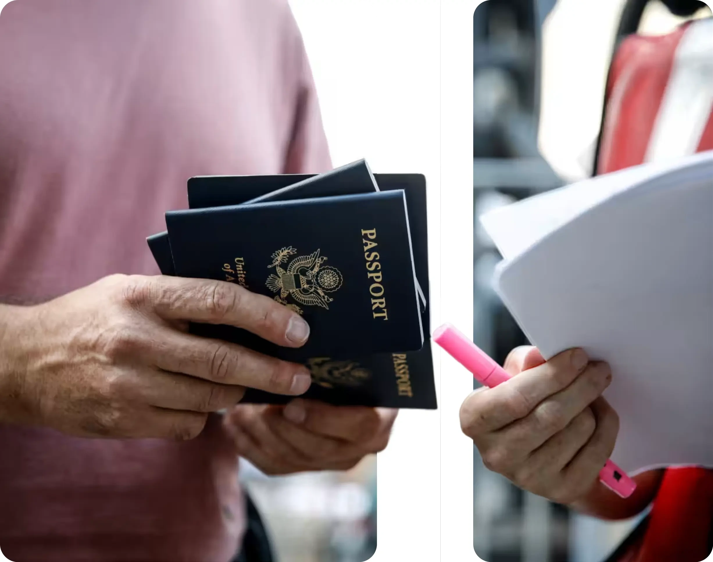 Passport illustration